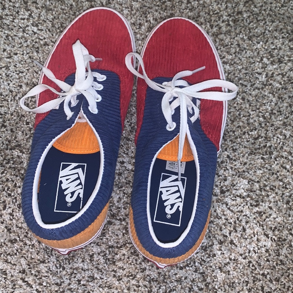 Colorblock corduroy Vans